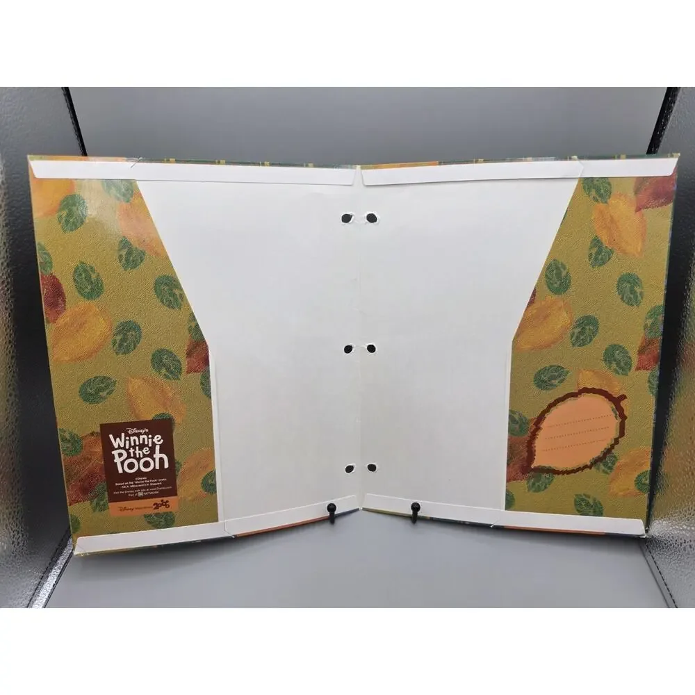 Vintage Tigger Winnie The Pooh Fall Leaves And Green Plaid Pocket Folder